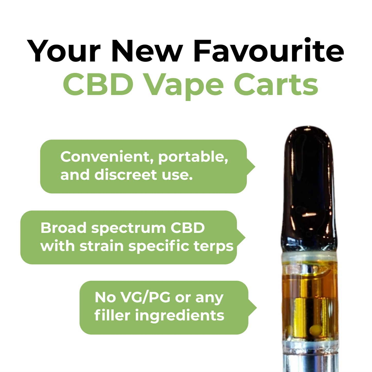 Broad Spectrum CBD Vape Cart - Zkittlez