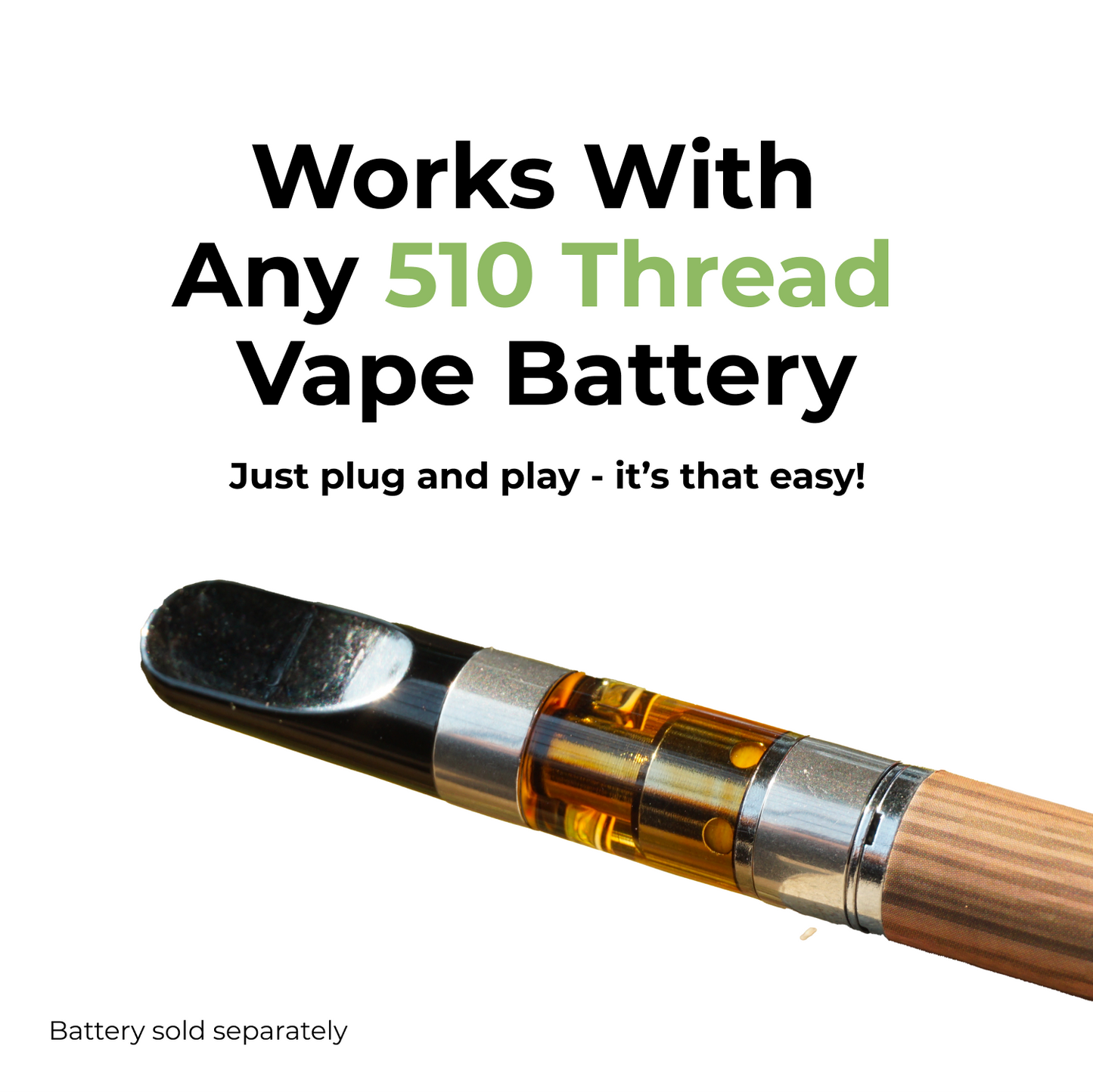 Broad Spectrum CBD/CBG Vape Carts - Horchata (CDT) | 1ml