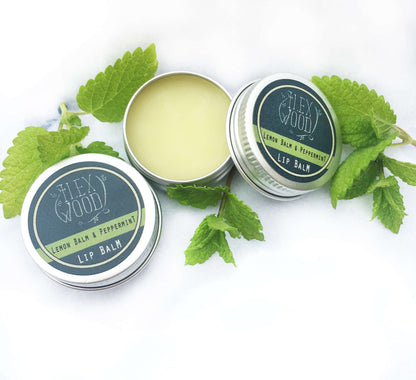 Vegan Lemon Balm and Peppermint Lip Balm - 10ml