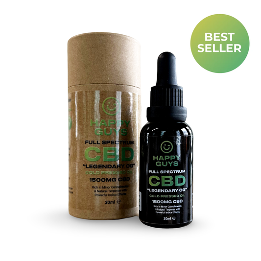 1500mg CBD Full Spectrum Indica Oil - Legendary OG (30ml)
